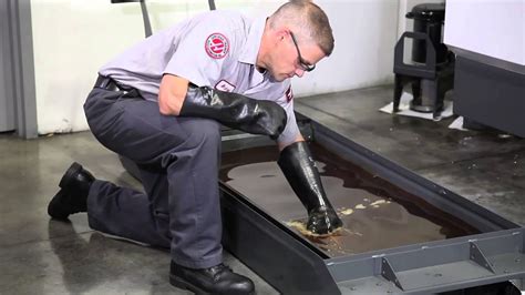 cnc machine coolant tank cleaning